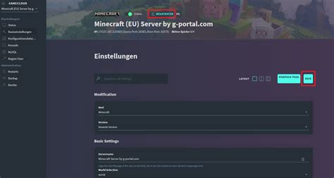 gportal meine server|GPORTAL Minecraft Server – So stellst Du OP Rechte ein